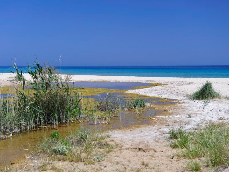 Lagune und Meer in Rei Sole Lagune und Meer in Rei Sole
