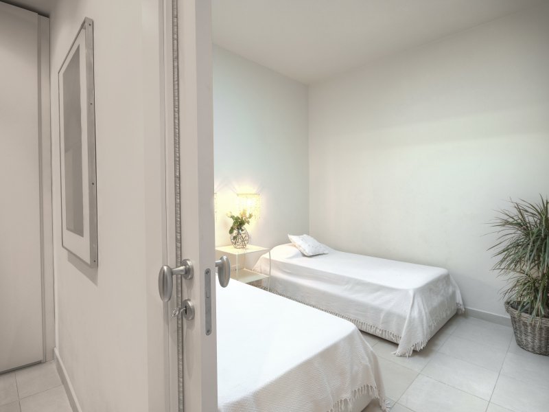 Schlafzimmer 2 mit Einzelbetten Schlafzimmer 2 mit Einzelbetten