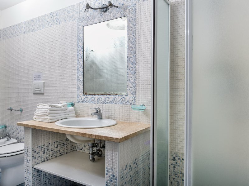 Badezimmer mit Dusche und Bidet Badezimmer mit Dusche und Bidet
