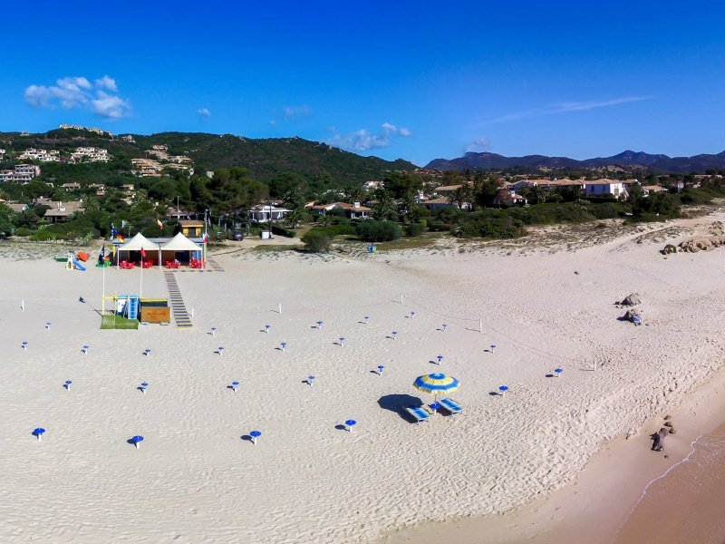 Strand unterhalb von Orchidea A Strand unterhalb von Orchidea A