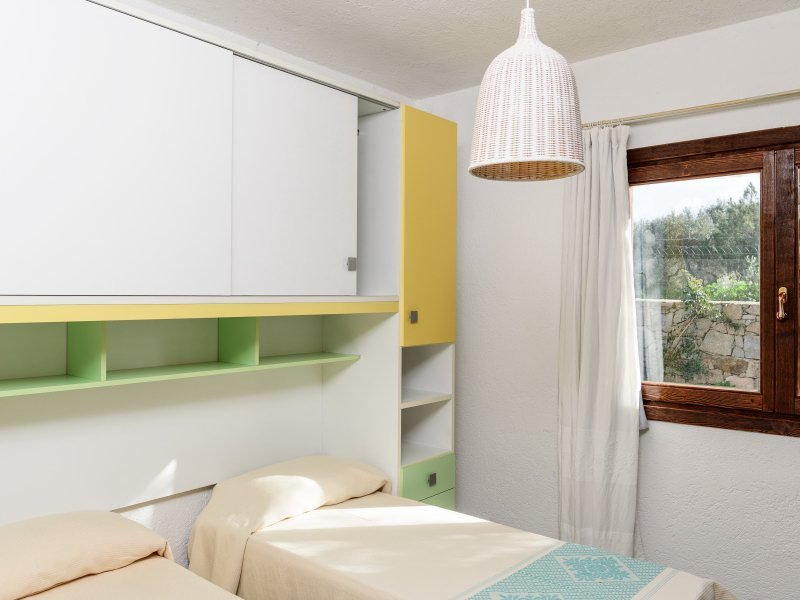 Zweites Schlafzimmer mit zwei Betten Zweites Schlafzimmer mit zwei Betten
