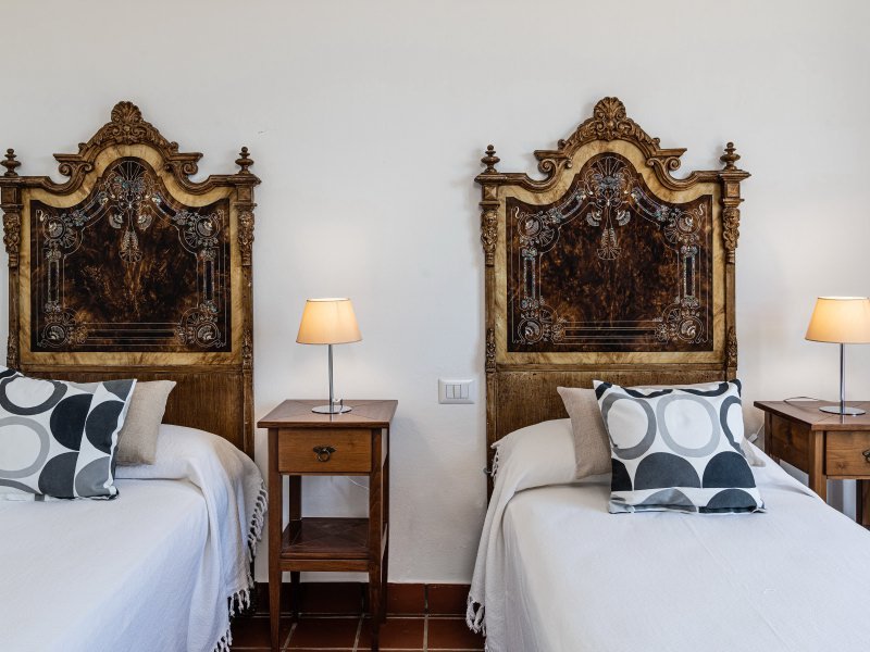 Schlafzimmer mit 2 Betten Schlafzimmer mit 2 Betten