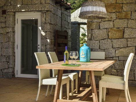 Die Terrasse ist der Mittelpunkt des Ferienlebens. Die Terrasse ist der Mittelpunkt des Ferienlebens.