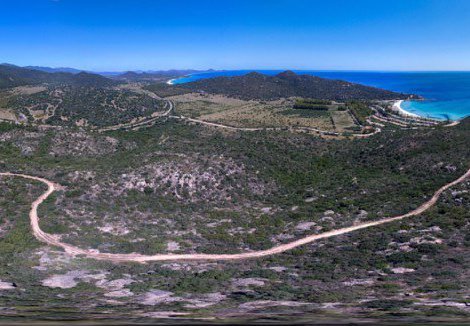Panorama 360° Costa Rei nach Villasimius