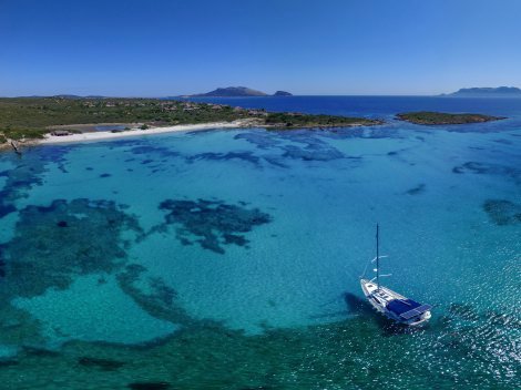 Luftansicht Cala Banana