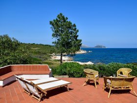 Terrasse mit Meerblick